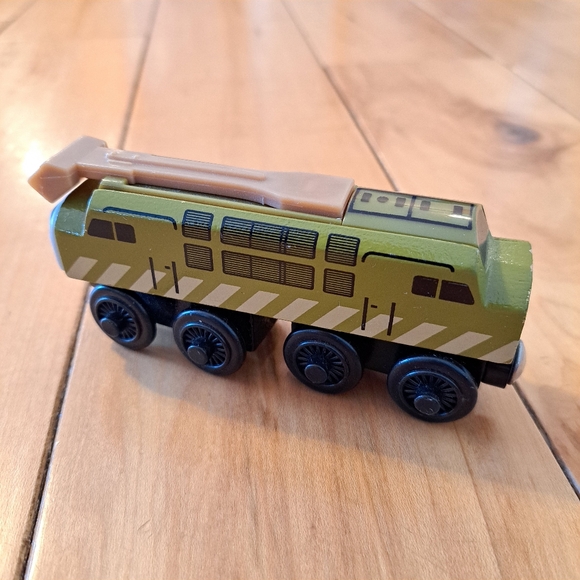 2001 DIESEL 10! VGUC! Thomas Train Wooden Railway - Picture 2 of 6